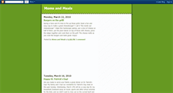 Desktop Screenshot of momsandmeals.blogspot.com