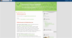 Desktop Screenshot of elementarysciencemethods.blogspot.com