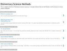 Tablet Screenshot of elementarysciencemethods.blogspot.com