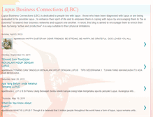 Tablet Screenshot of lupusbusinessconnections.blogspot.com