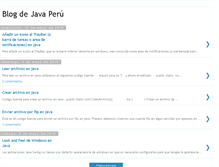 Tablet Screenshot of javape.blogspot.com