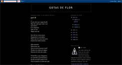 Desktop Screenshot of gotasdeflorr.blogspot.com