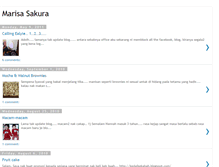 Tablet Screenshot of marisa-sakura.blogspot.com