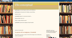 Desktop Screenshot of clioconceptual.blogspot.com