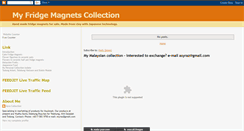 Desktop Screenshot of myfridgemagnets.blogspot.com