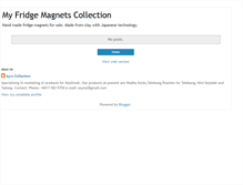 Tablet Screenshot of myfridgemagnets.blogspot.com