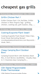 Mobile Screenshot of cheapestgasgrills.blogspot.com