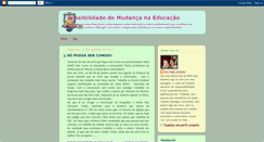 Desktop Screenshot of possibilidademudancablog.blogspot.com