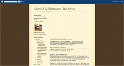 Desktop Screenshot of diaryofafilmmakertheseries.blogspot.com