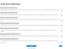 Tablet Screenshot of cast-iron-cookware.blogspot.com