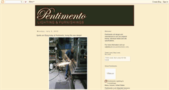 Desktop Screenshot of pentimentoinc.blogspot.com