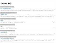 Tablet Screenshot of endless-ray.blogspot.com