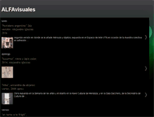 Tablet Screenshot of alfavisuales.blogspot.com