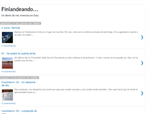 Tablet Screenshot of finlandeando.blogspot.com
