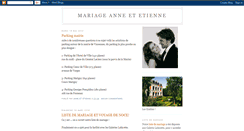 Desktop Screenshot of anneetetienne.blogspot.com