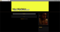 Desktop Screenshot of holybeatnick.blogspot.com