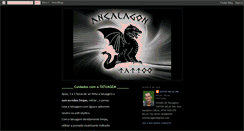 Desktop Screenshot of ancalagontattoo2.blogspot.com