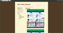 Desktop Screenshot of infomadumanuka.blogspot.com