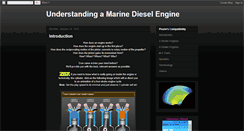 Desktop Screenshot of marine-diesel-engines.blogspot.com