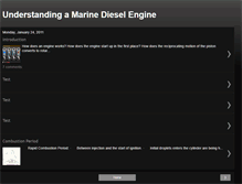 Tablet Screenshot of marine-diesel-engines.blogspot.com