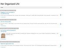 Tablet Screenshot of herorganizedlife.blogspot.com