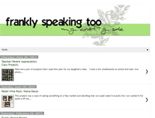 Tablet Screenshot of franklyspeakingtoo.blogspot.com