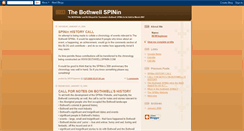 Desktop Screenshot of bothwellspinin.blogspot.com