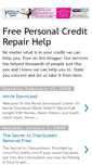 Mobile Screenshot of afreecreditrepair.blogspot.com