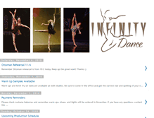 Tablet Screenshot of danceinfinity.blogspot.com