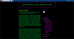 Desktop Screenshot of msterlingjrcsmediablog.blogspot.com