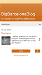 Mobile Screenshot of bigbarcelonablog.blogspot.com
