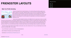 Desktop Screenshot of friendsterrific-layouts.blogspot.com