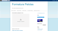 Desktop Screenshot of formaturapelotas.blogspot.com