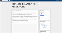 Desktop Screenshot of fraudemtelpeninternet.blogspot.com