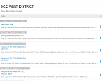 Tablet Screenshot of hqwestdistrict.blogspot.com