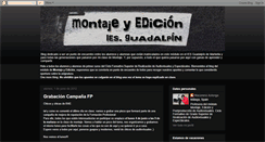 Desktop Screenshot of montajeyedicion.blogspot.com