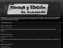 Tablet Screenshot of montajeyedicion.blogspot.com