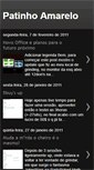 Mobile Screenshot of patinhoamarelo.blogspot.com