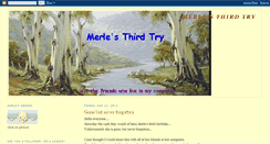 Desktop Screenshot of merle-3rdtimelucky.blogspot.com