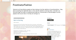 Desktop Screenshot of frostinatorfashion.blogspot.com