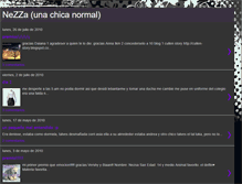 Tablet Screenshot of nessaunachicanormal.blogspot.com