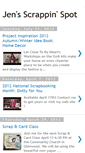 Mobile Screenshot of jensscrappinspot.blogspot.com