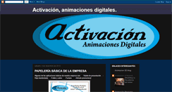 Desktop Screenshot of animacionesactivacion.blogspot.com