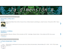 Tablet Screenshot of dimensionpi.blogspot.com