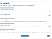 Tablet Screenshot of kerrymarie.blogspot.com