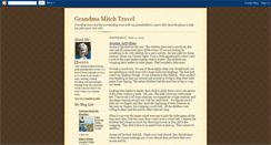 Desktop Screenshot of grandma-mitch-travel.blogspot.com