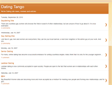 Tablet Screenshot of datingtango.blogspot.com