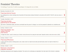 Tablet Screenshot of f2010feministtheories.blogspot.com
