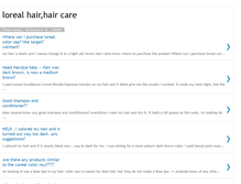 Tablet Screenshot of loreal-hair2.blogspot.com