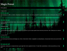 Tablet Screenshot of magic-forest.blogspot.com